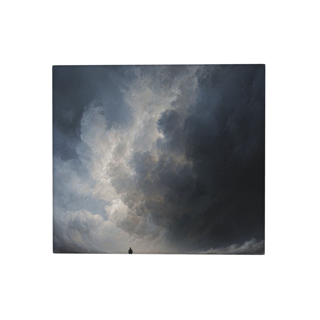 Kitchen Countertop Absorbent Pads with Artistic Cloud Pattern (2 - Pack) - Super Absorbent, Quick - Drying, Foldable and Easy to Store