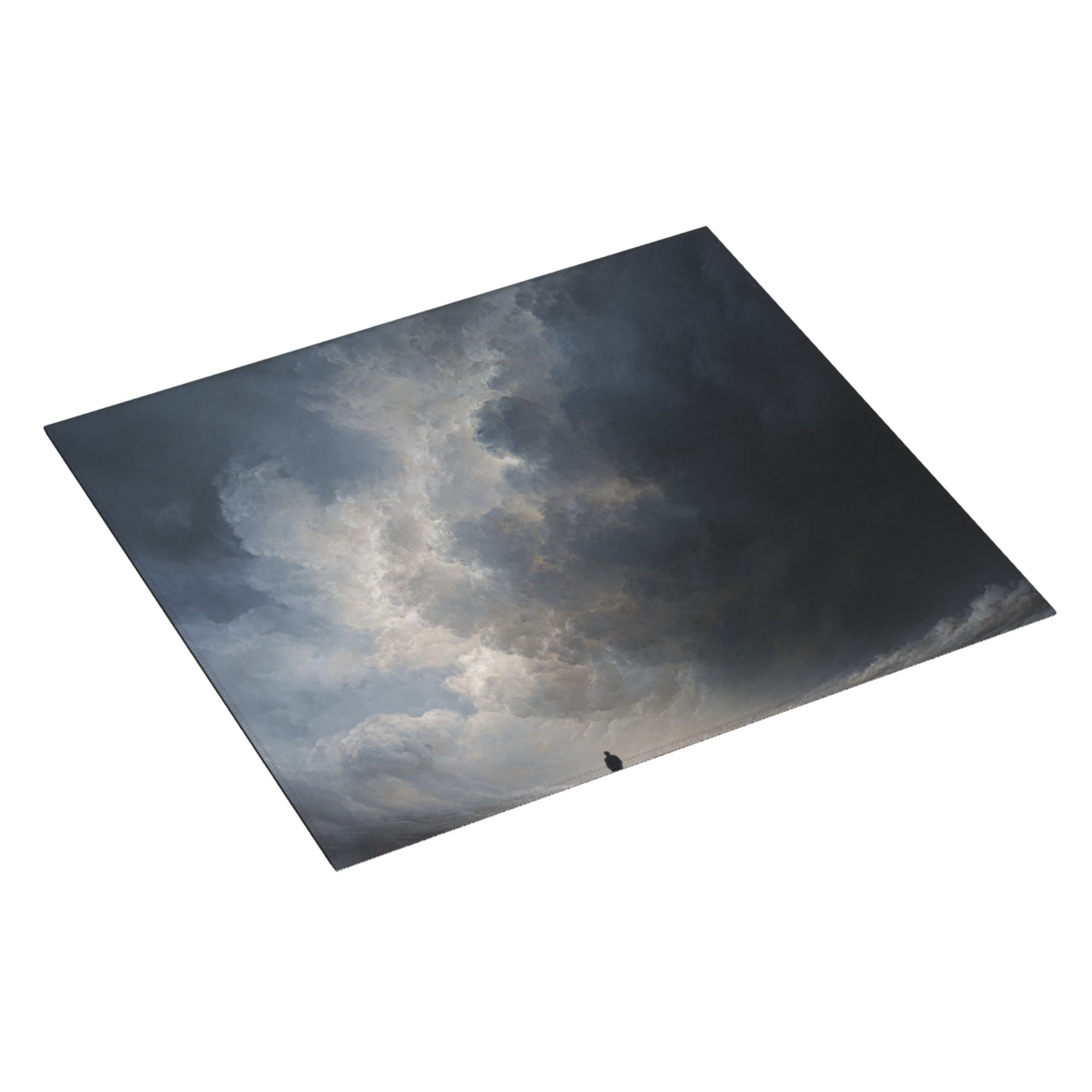 Kitchen Countertop Absorbent Pads with Artistic Cloud Pattern (2 - Pack) - Super Absorbent, Quick - Drying, Foldable and Easy to Store