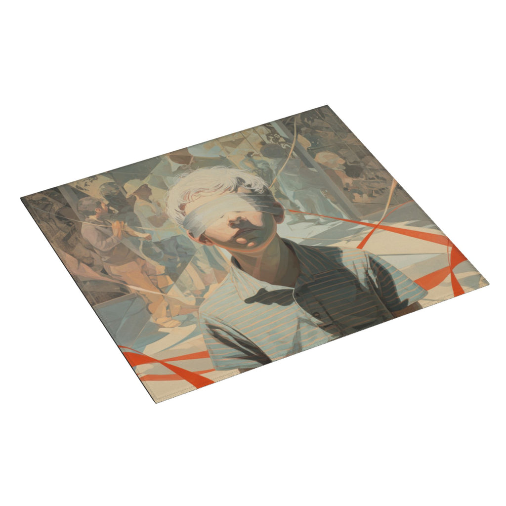 Kitchen Countertop Absorbent Pads with Art Illustration (2 - Pack) - Super Absorbent, Quick - Drying and Easy to Store