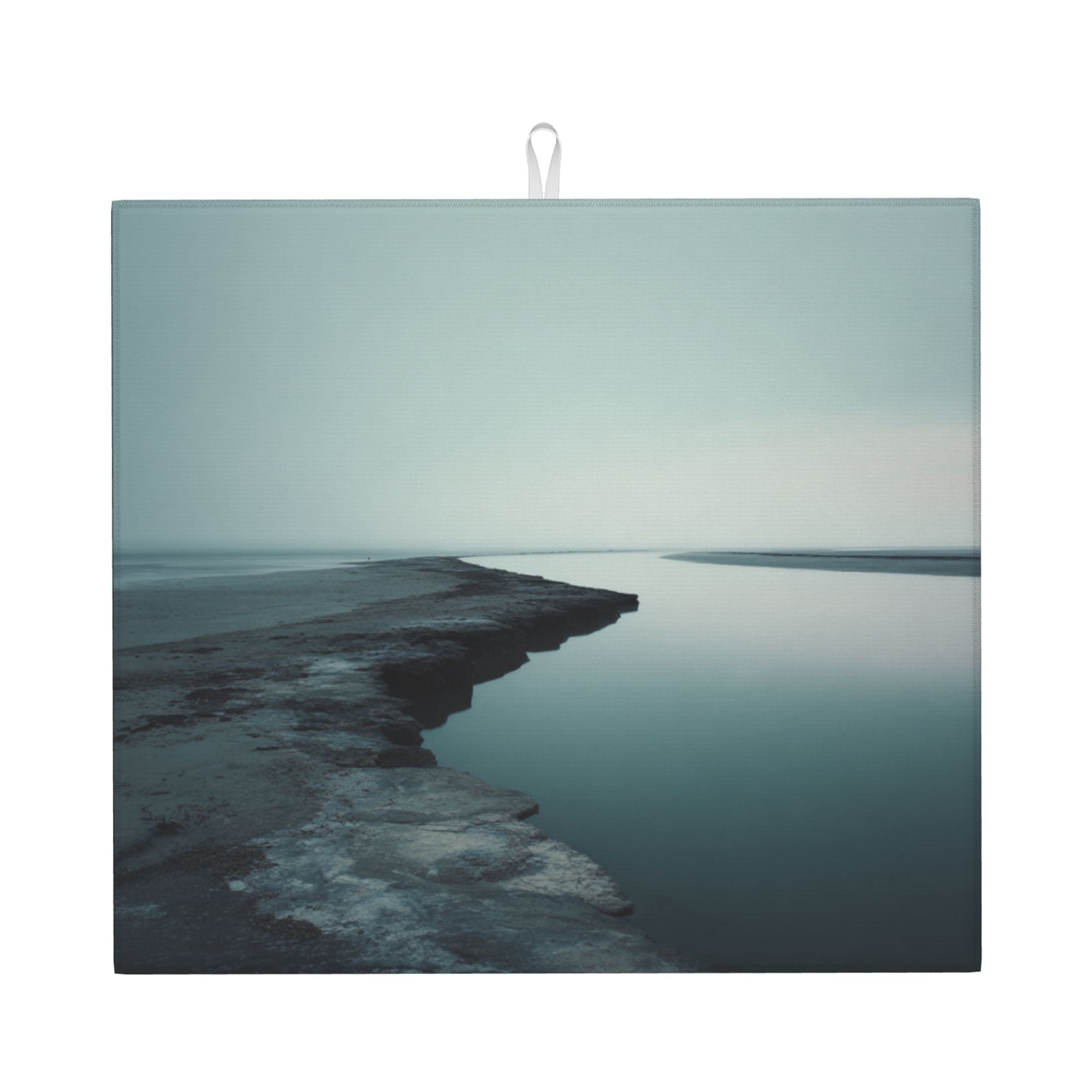 Kitchen Countertop Absorbent Pads with Serene Waterfront Scenery (2 - Pack) - Super Absorbent, Quick - Drying and Easy to Store