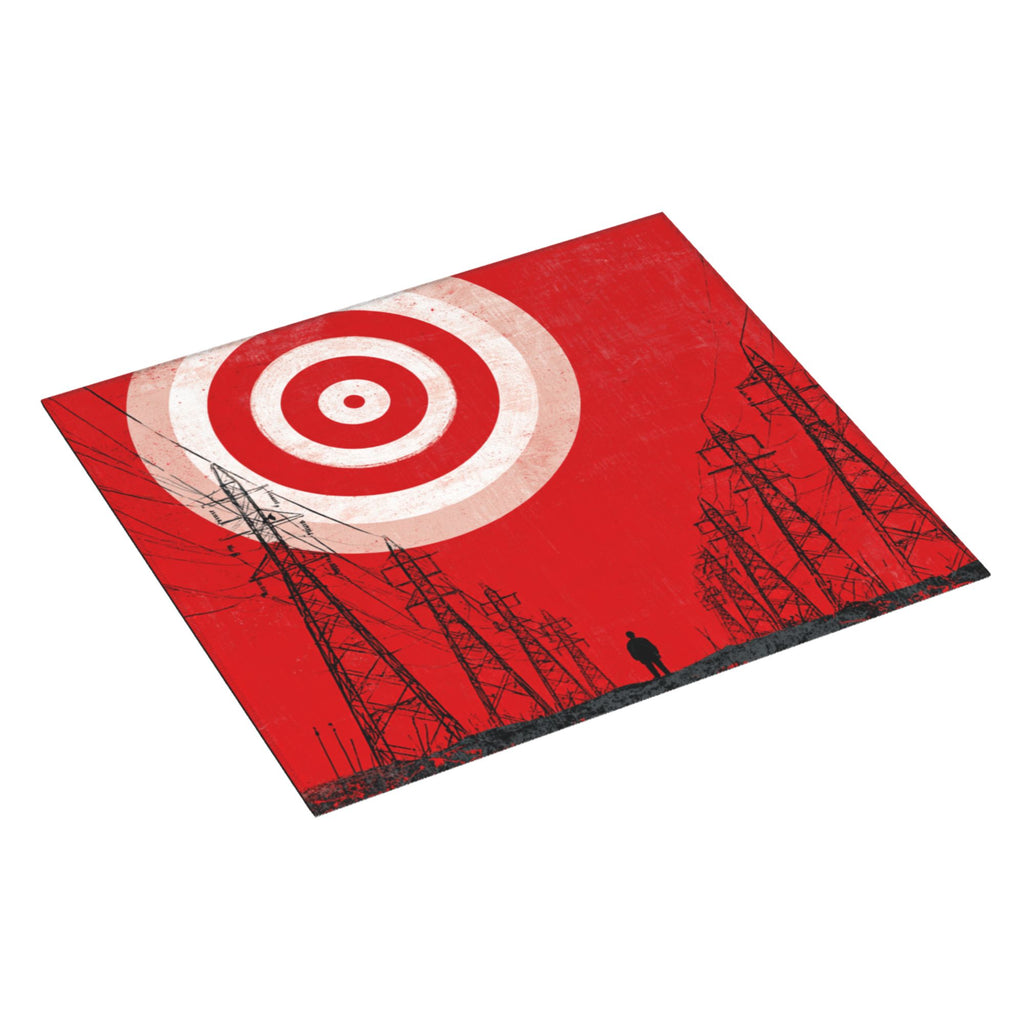 2 - Pack Kitchen Countertop Absorbent Pads with Industrial - Style Sunset & Figure Design - Super Absorbent, Quick - Drying, Foldable for Easy Storage